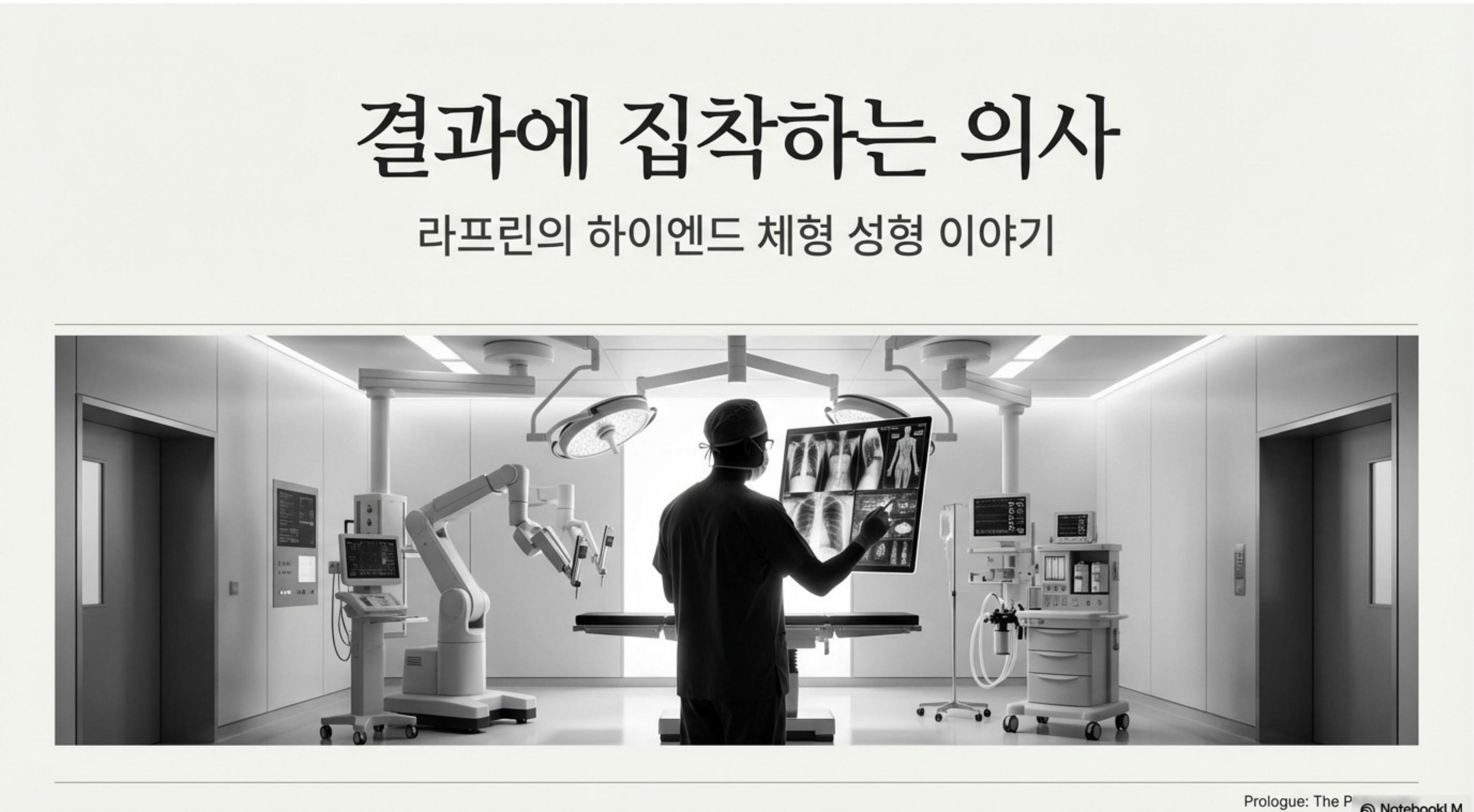 결과에 집착하는 의사 — 라프린의 하이엔드 체형 성형 이야기, 라프린의원